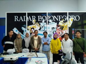 Peserta SJS #2 Belajar Jurnalistik di Jawa Pos Radar Bojonegoro